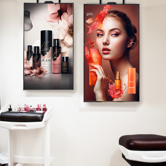 Écran Vitrine Pro 55" 2K - Haute Luminosité 2500 nits | Android