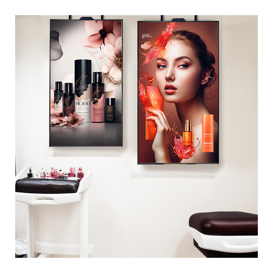 Écran Vitrine Pro 55" 2K - Haute Luminosité 2500 nits | Android