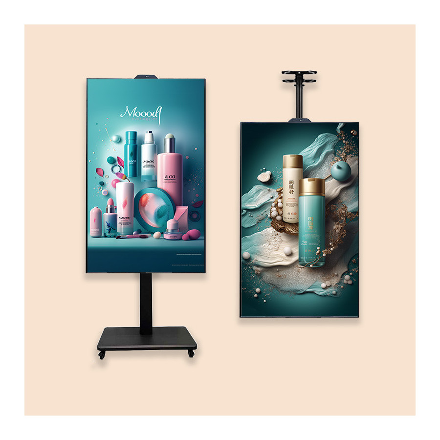 Écran Vitrine Pro 55" 2K - Haute Luminosité 2500 nits | Android Écran Vitrine Pro 55" 2K - Haute Luminosité 2500 nits | Android