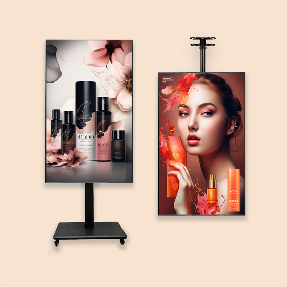 Écran Vitrine Pro 49" 2K HD - Haute Luminosité 2500 nits | Android