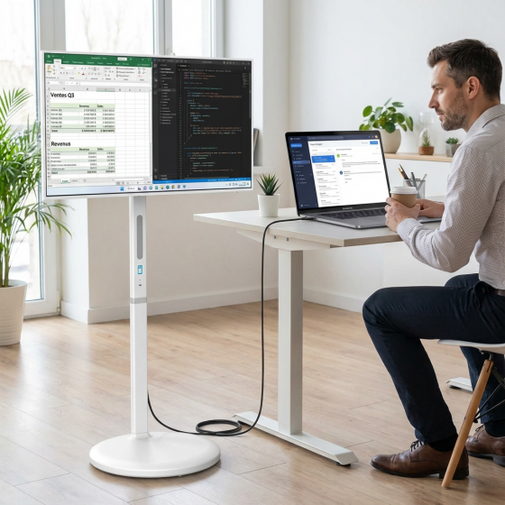 Move Me – Écran mobile Android certifié Google tactile sur roulet