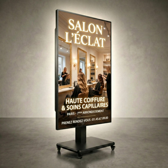 copy of copy of copy of Ecran vitrine professionnel Multimédia Haute Luminosité 32"