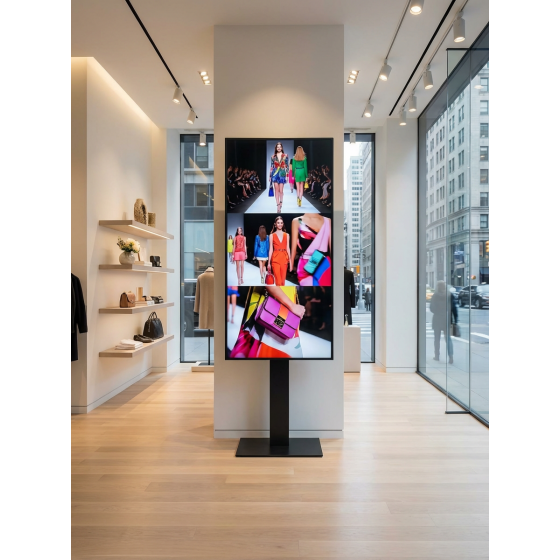 Écran Vitrine Pro 55" 2K | Haute Luminosité 4000 nits |Prix Imbattable